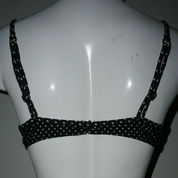 New Moon Splash Push Up Underwire Top and Tie Side Moderate Bottom size M - Picture 5 of 6